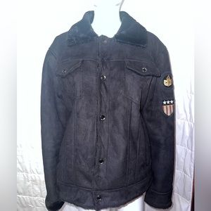 Men’s Coat Faux Suede Interior XL BRAND NEW
